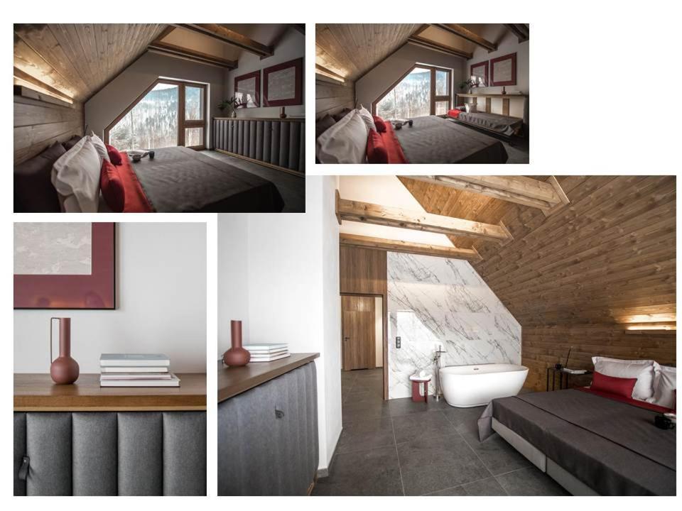 Aspen Deluxe Residence & Aspen Cottage Międzybrodzie Bialskie Esterno foto