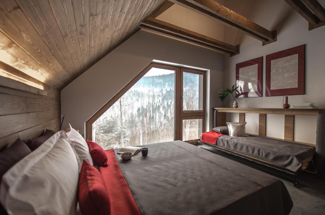 Aspen Deluxe Residence & Aspen Cottage Międzybrodzie Bialskie Esterno foto
